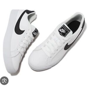 Nike Court Royale AC White and Black Shoes